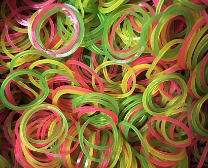 Natural Latex, Elastic Bands, Flexible